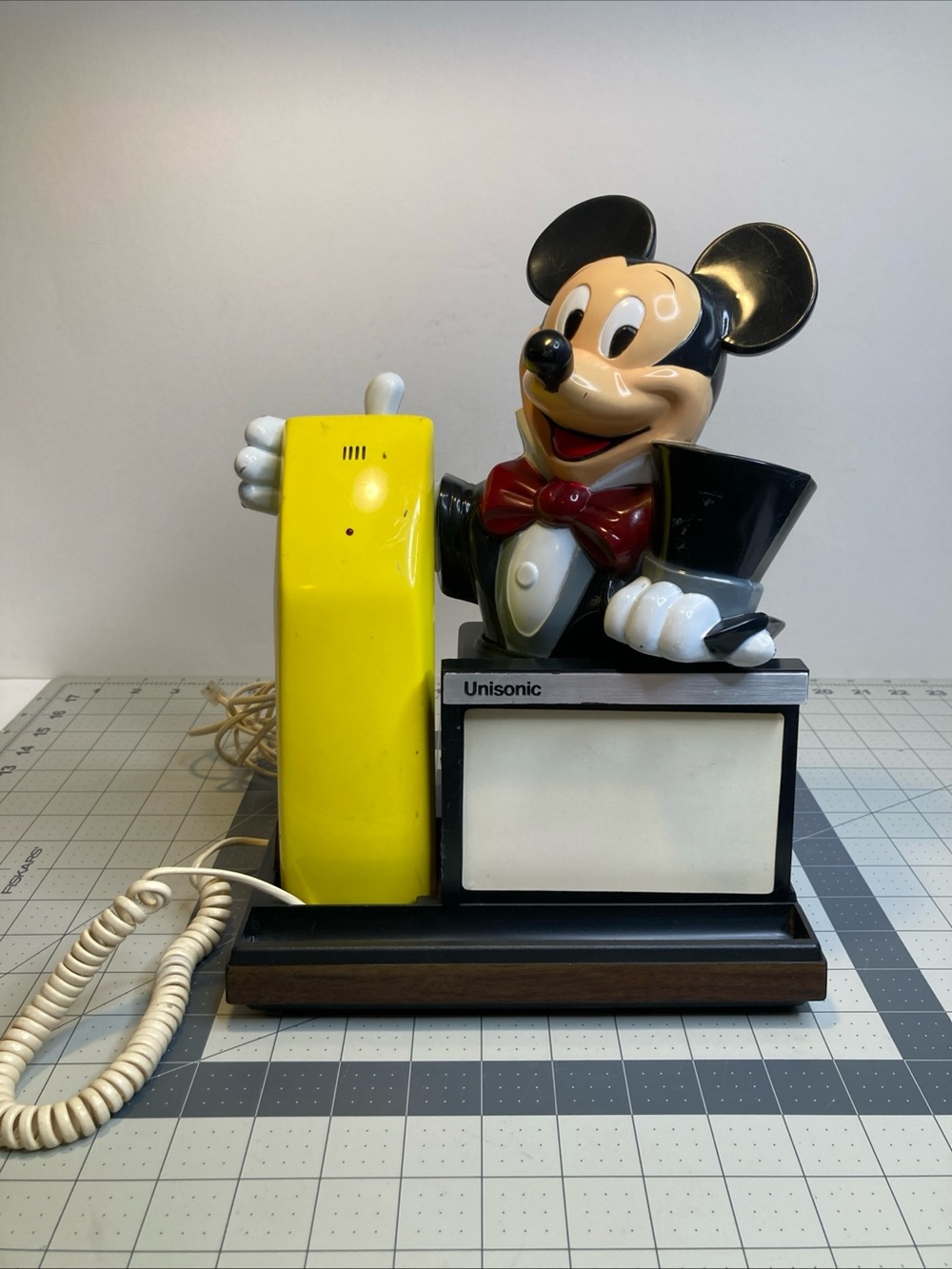 Vintage Unisonic Mickey Mouse Landline Telephone Model 6050